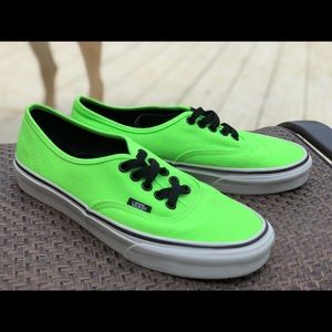 Neon Green Vans